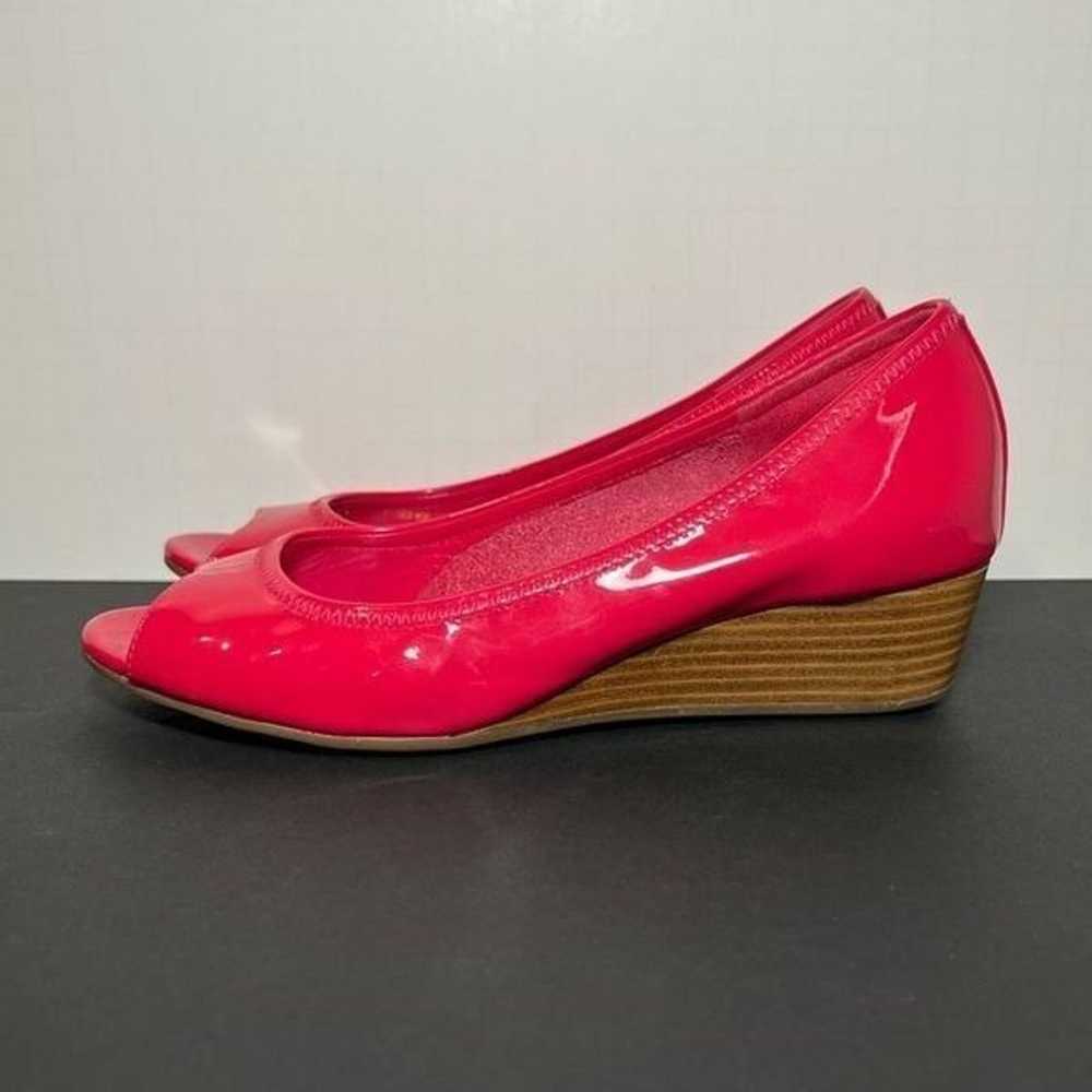 Womens COLE HAAN Air Tali Pink Open Toe Wedge / S… - image 3