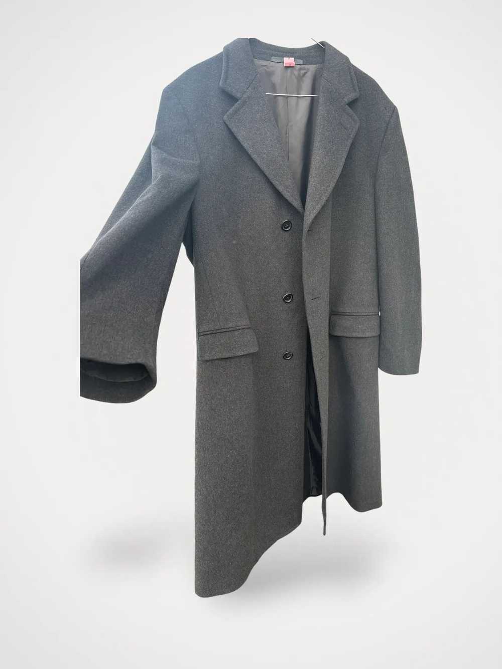 希少XXL【Ermenegildo Zegna】イタリア製▼ブルーグレー 釦刻印 Ermenegildo Zegna Ermenegildo Zegna Coat
