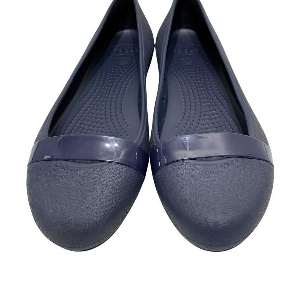 Crocs (24) Pumps Flat Round Toe Classic Design - image 7