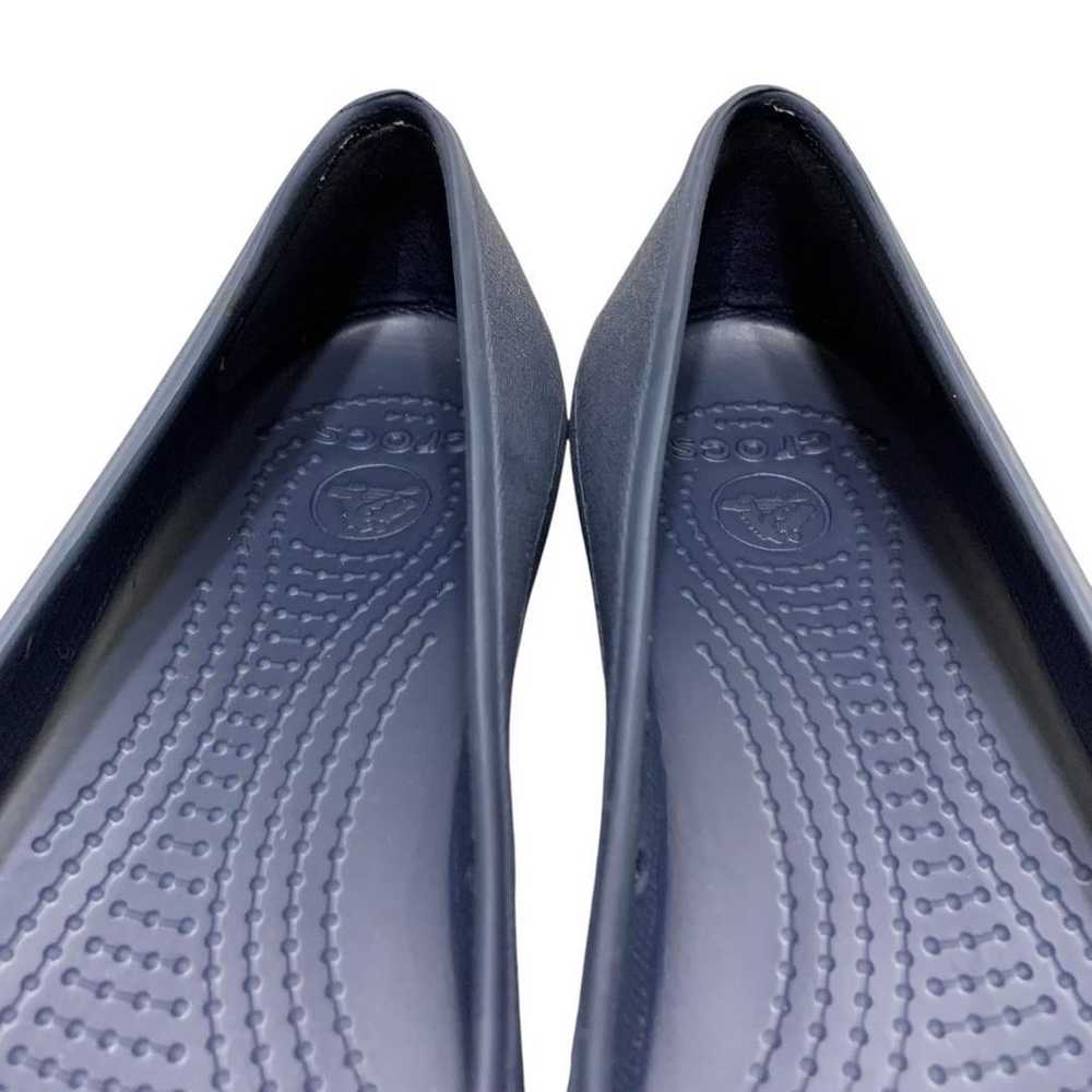 Crocs (24) Pumps Flat Round Toe Classic Design - image 8