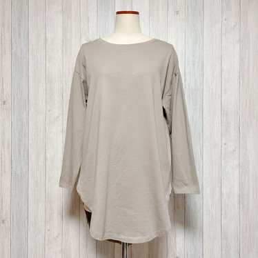 《SUGARSPOON》Long Sleeve Long T-shirt Cut and Sew B