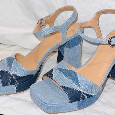 Denim wonderly Heels