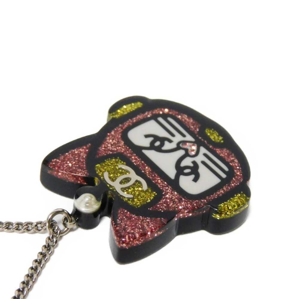 Chanel CHANEL Necklace Choupette Cat Robot CC Mar… - image 4