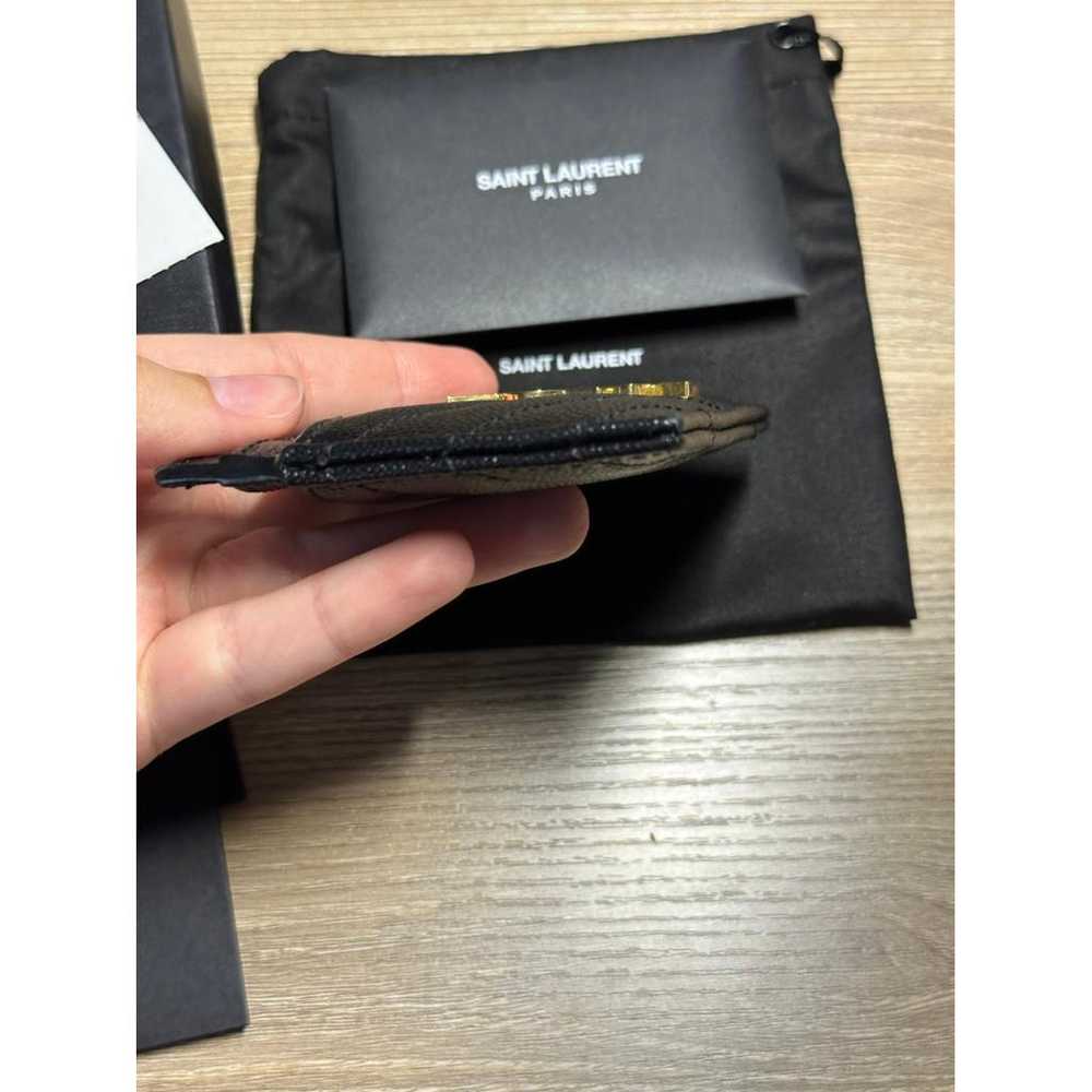 Saint Laurent Monogramme leather card wallet - image 6