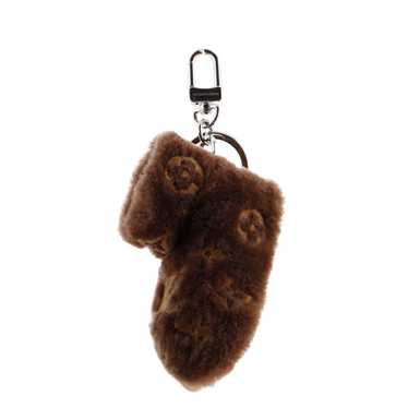 Louis Vuitton Shearling bag charm