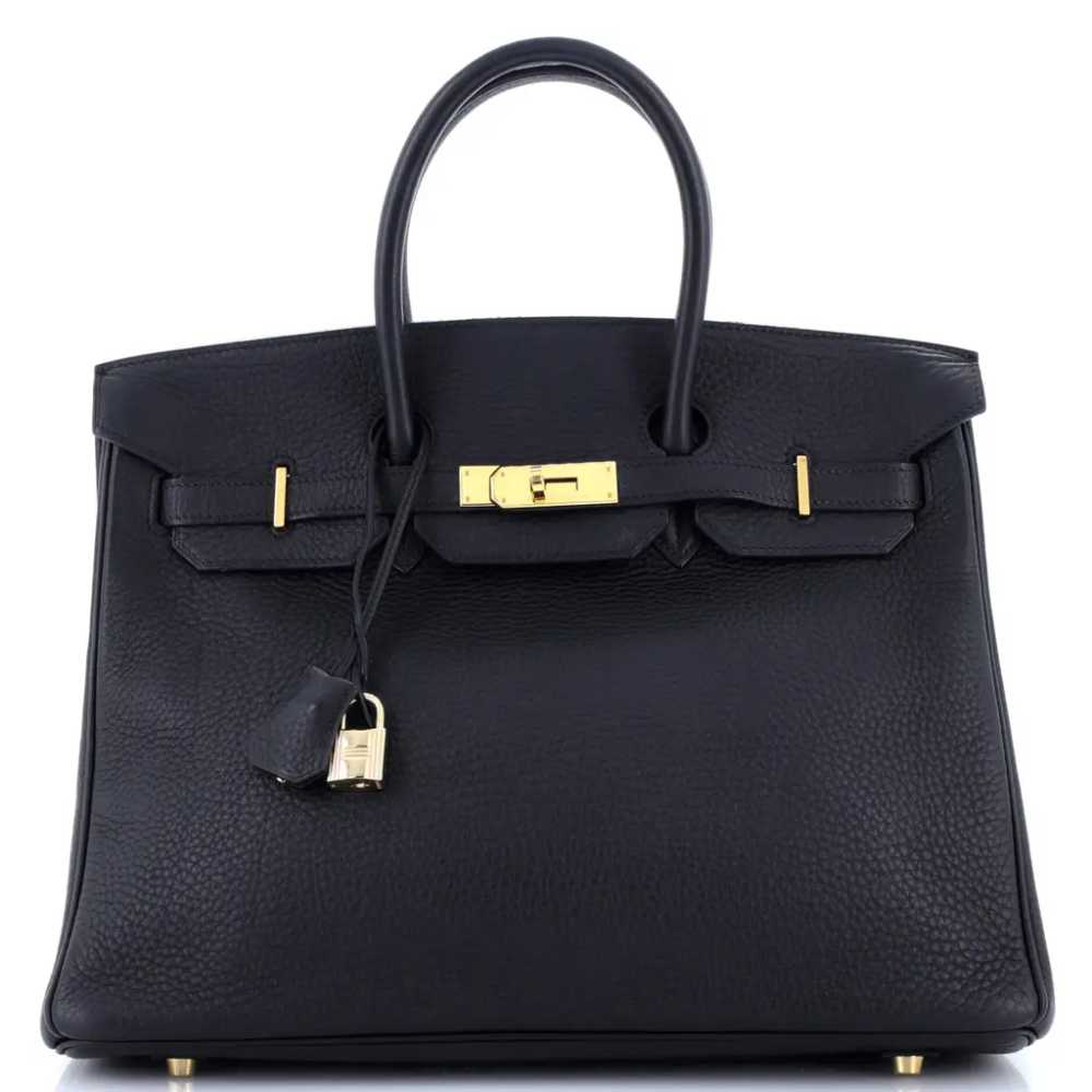 Hermès Birkin 35 leather tote - image 1