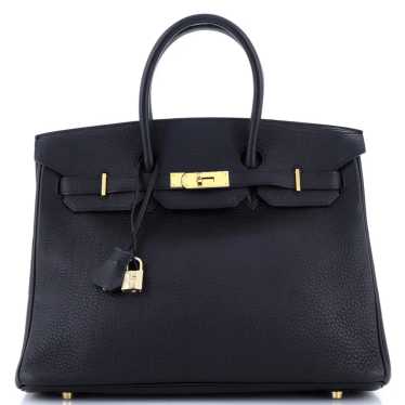 Hermès Birkin 35 leather tote - image 1