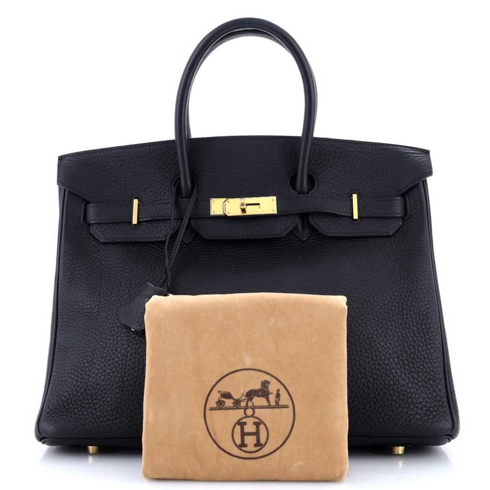 Hermès Birkin 35 leather tote - image 2