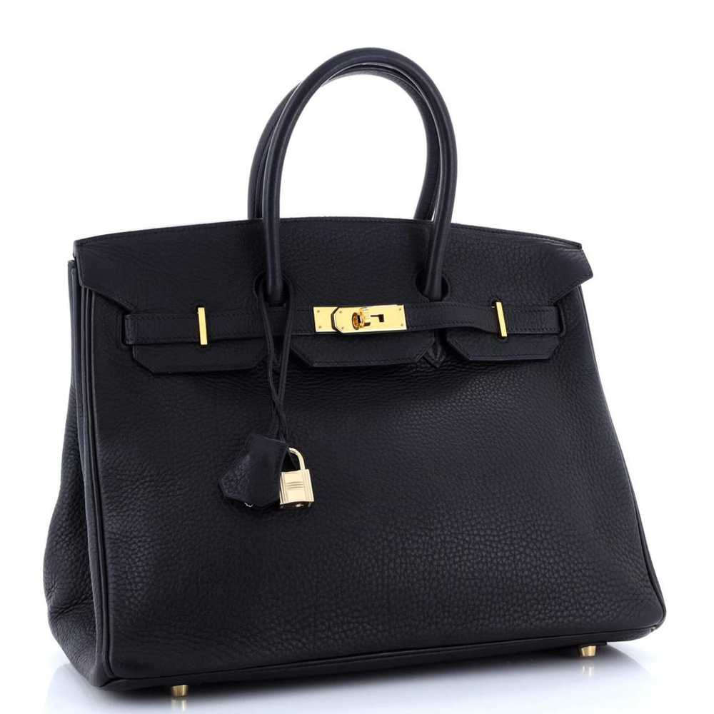 Hermès Birkin 35 leather tote - image 3