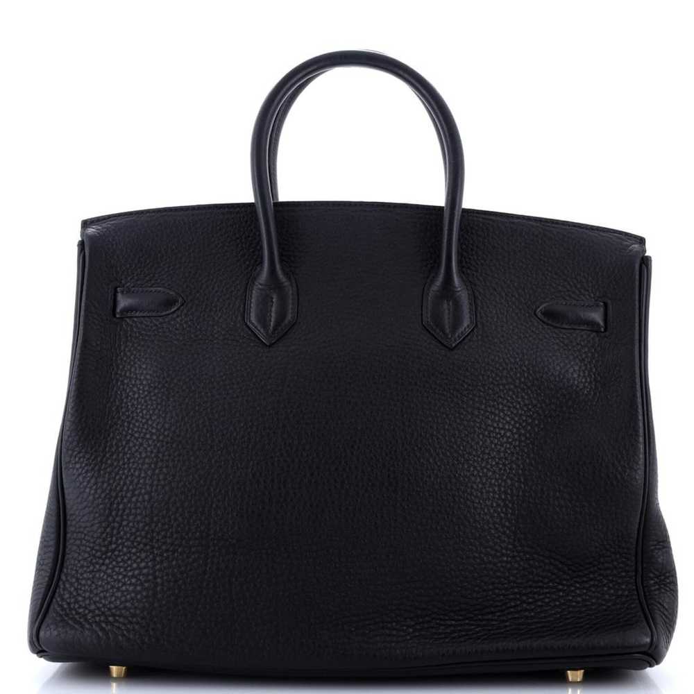 Hermès Birkin 35 leather tote - image 4