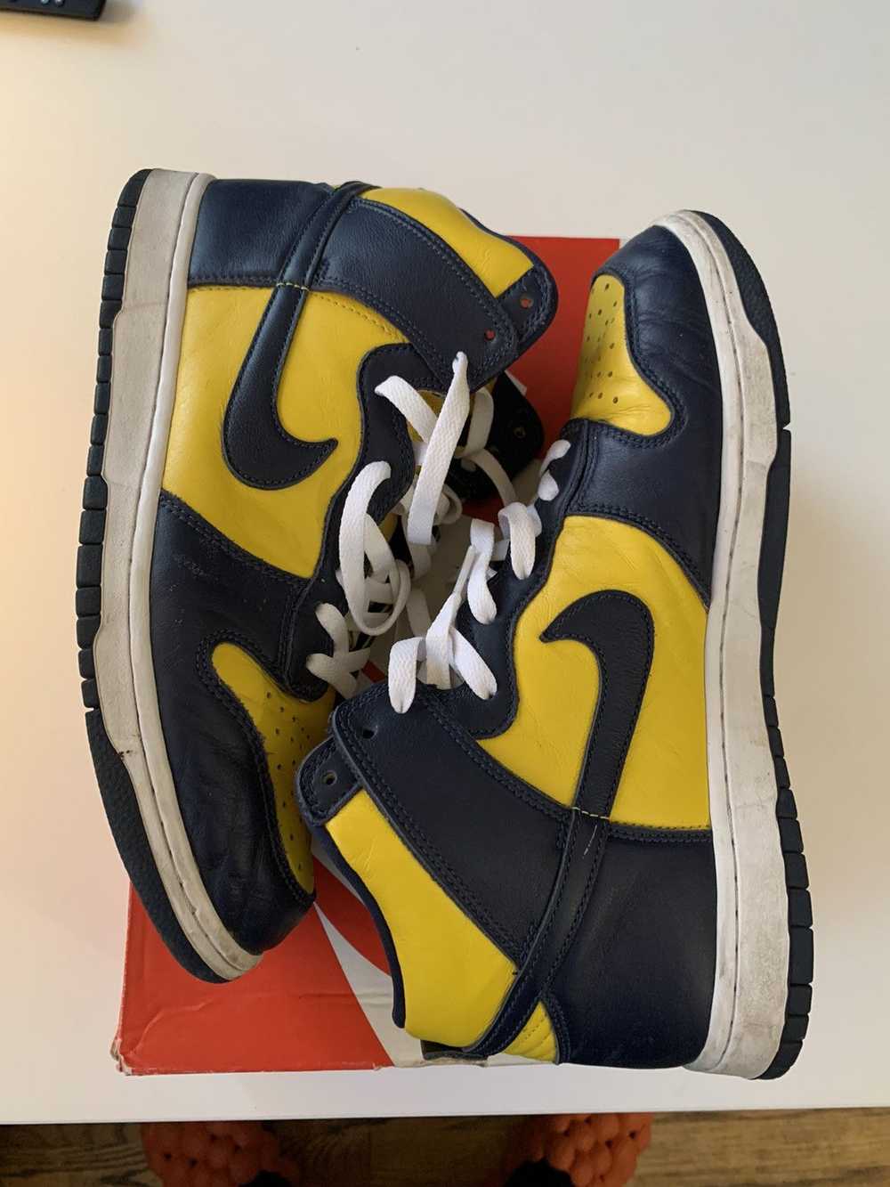 Nike Nike Dunk High SP 2020 Michigan sz 11 - image 5