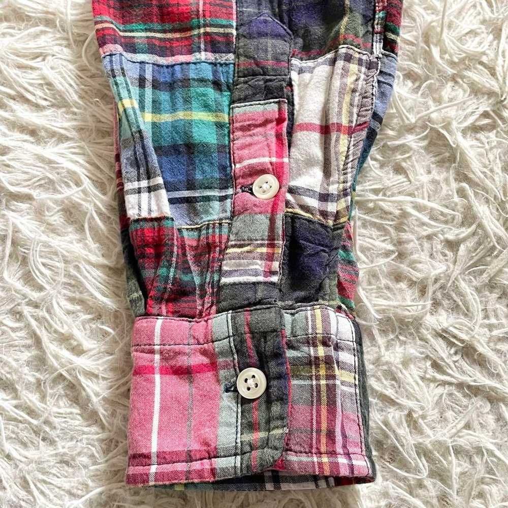 Ralph Lauren Check Shirt Crazy 90s Size L Equival… - image 9