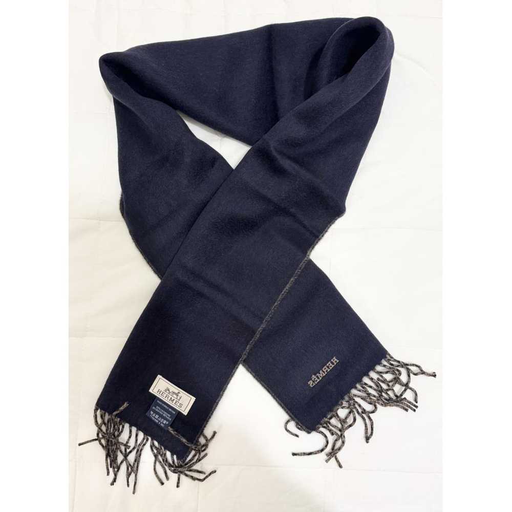 Hermès Cashmere scarf & pocket square - image 4