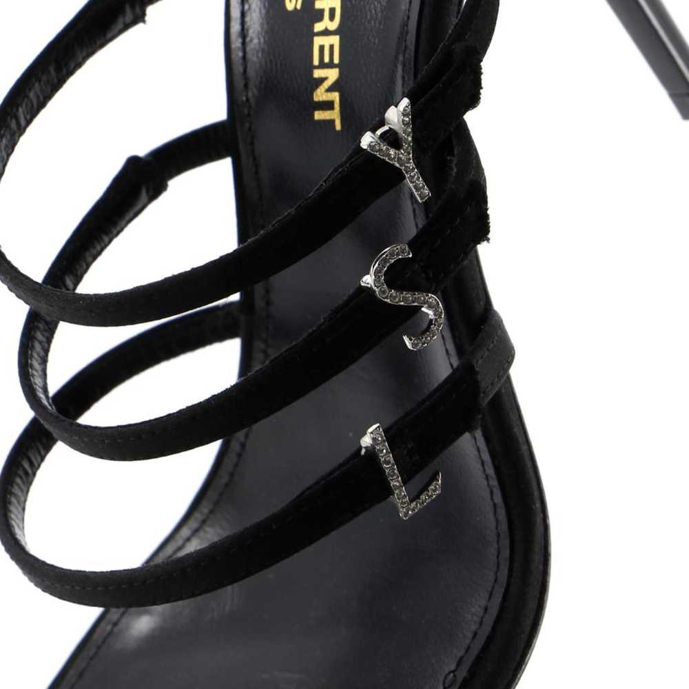 Saint Laurent Cloth sandal - image 5