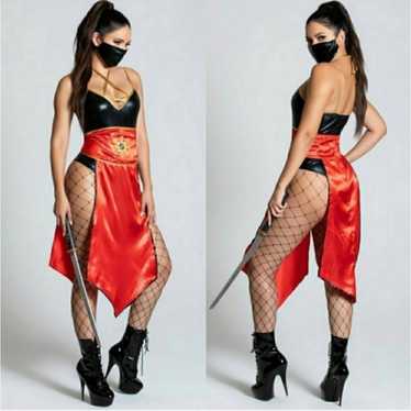 NEW Yandy Sexy Violent Red Ninja Costume Medium