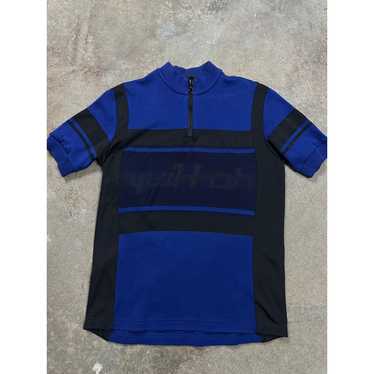 Louis Vuitton LV Quarter Zip Shirt Black Blue Use… - image 1