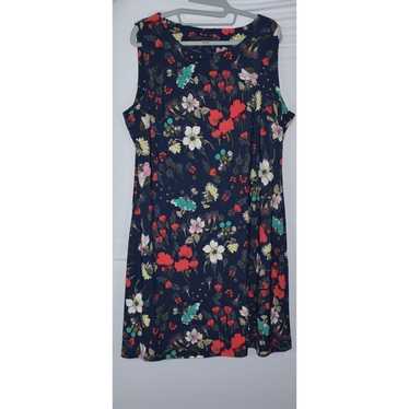 Tommy Hilfiger Vibrant Floral Sleeveless Shift Dre