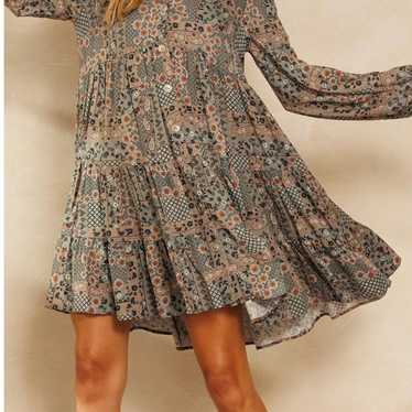 Boho boutique tunic dress