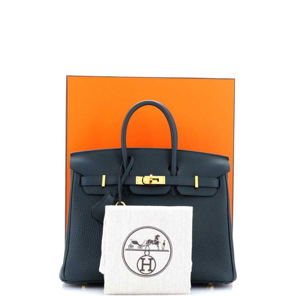 Hermès Birkin 25 leather tote - image 2