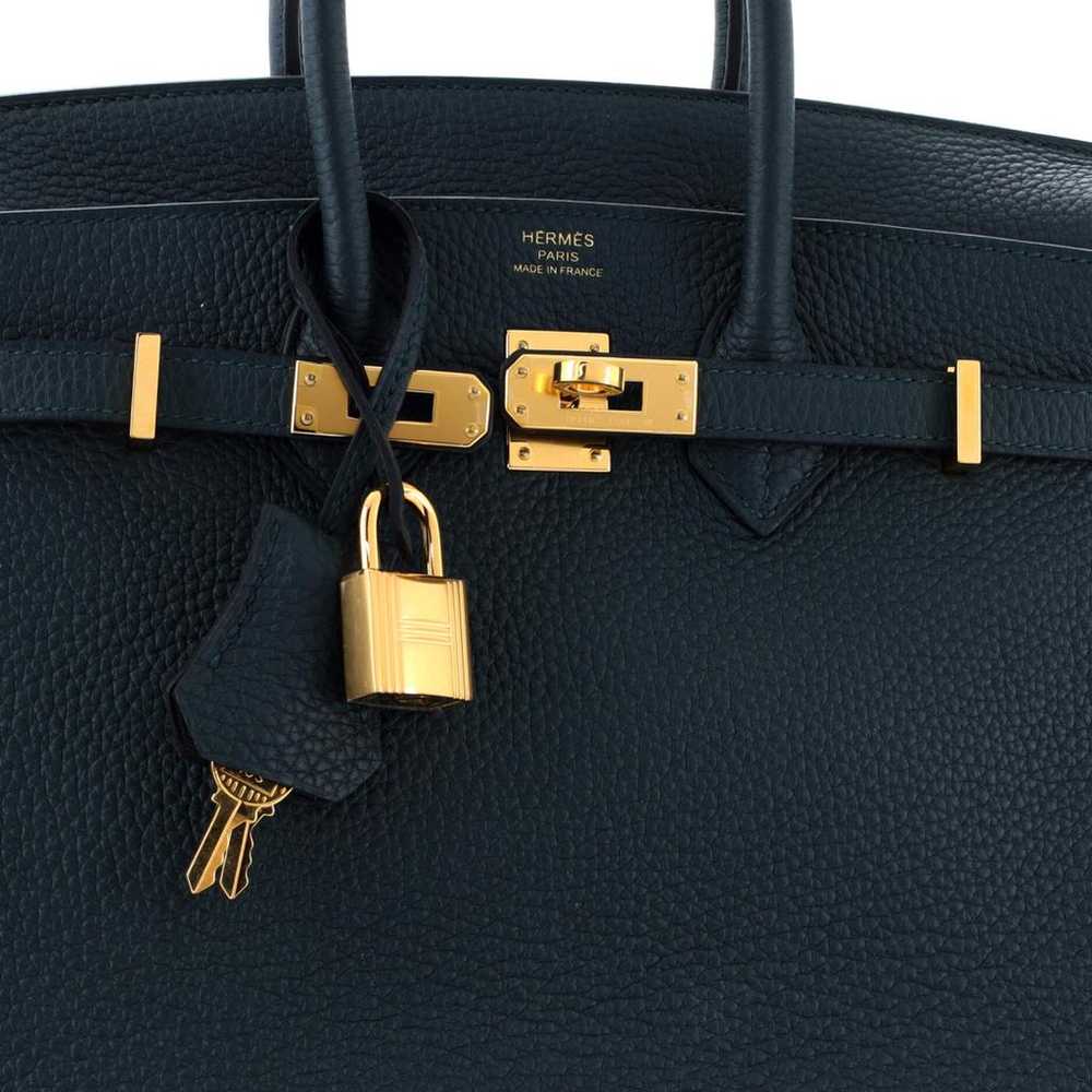 Hermès Birkin 25 leather tote - image 7