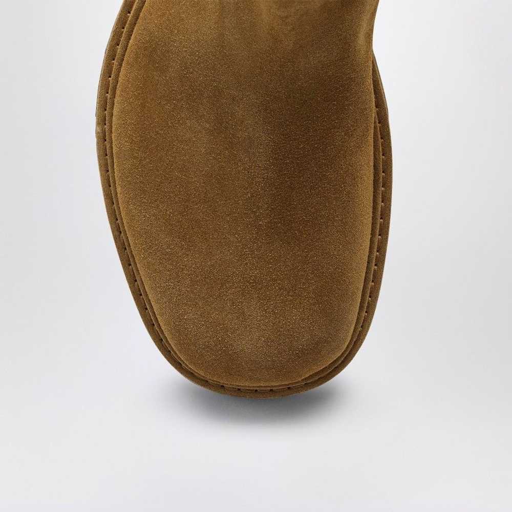 Bottega Veneta Haddock brown suede Chelsea boot - image 3