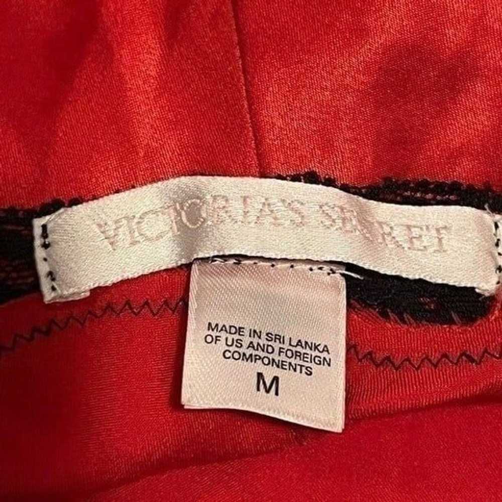 Victoria's Secret Red Satin Y2K Slipdress Chemise… - image 5