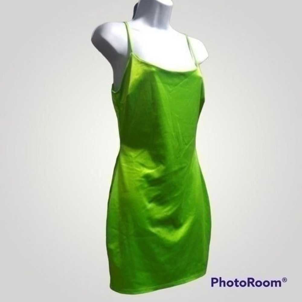 Windsor Bodycon Satin mini Dress, Size M for Women - image 2