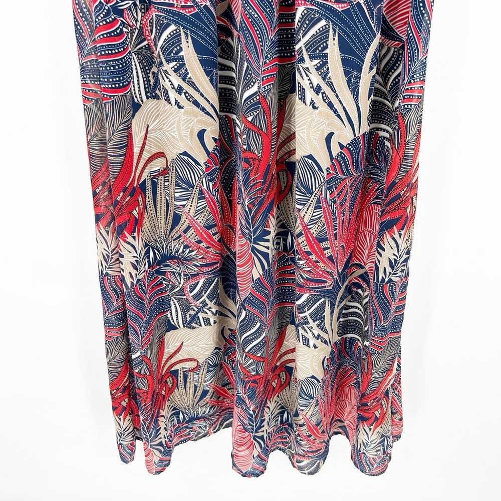 Japna Womens Beachy Tropical Floral Leaf Print Sm… - image 3