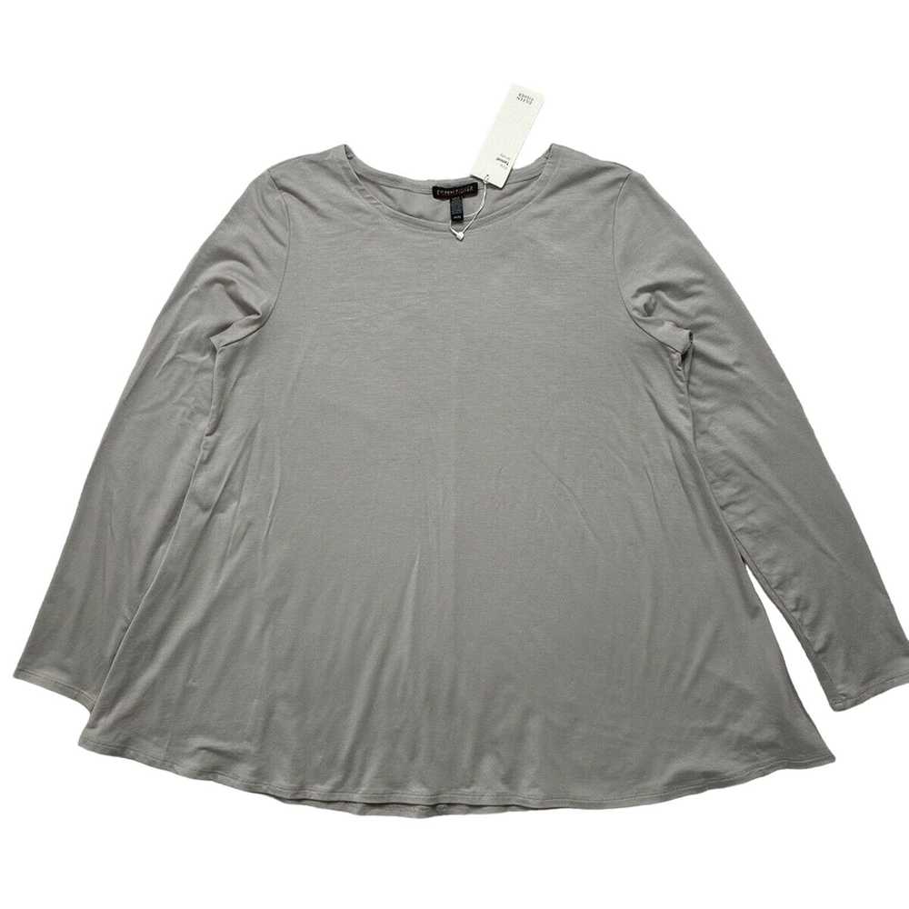 Eileen Fisher EILEEN FISHER New Slate Gray Jersey… - image 3