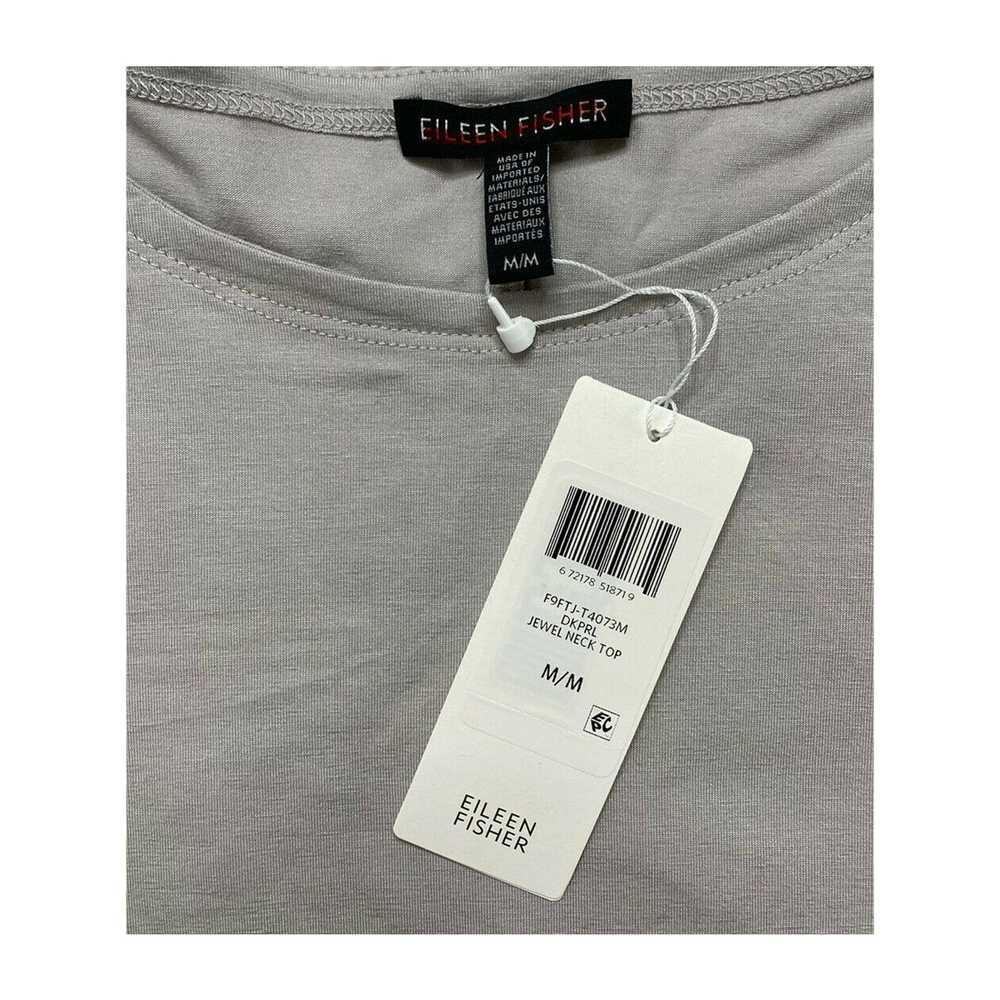 Eileen Fisher EILEEN FISHER New Slate Gray Jersey… - image 5