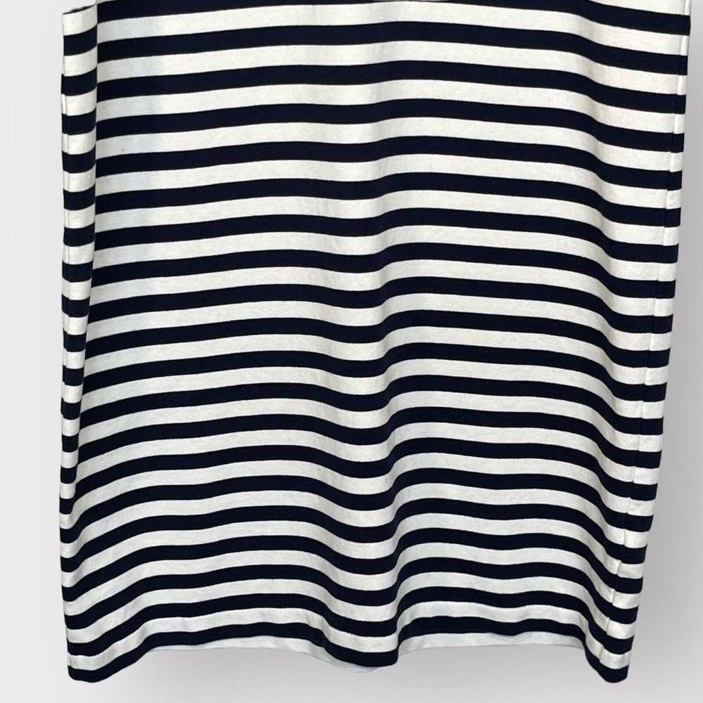 J. Crew Colorblock Mini Shift Dress Women L Navy … - image 4