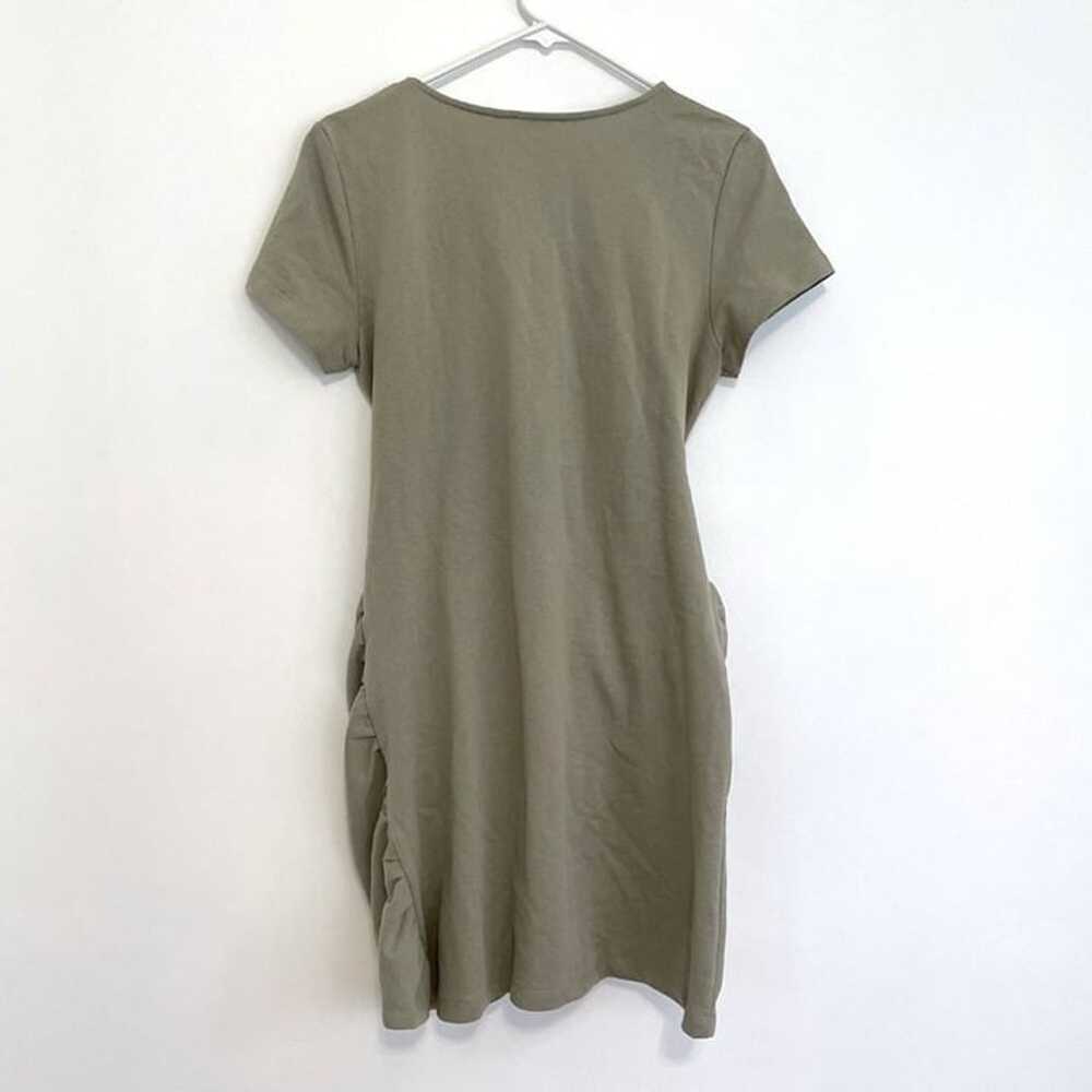 PRINCESS POLLY Beckett Mini Dress Olive Green 100… - image 7