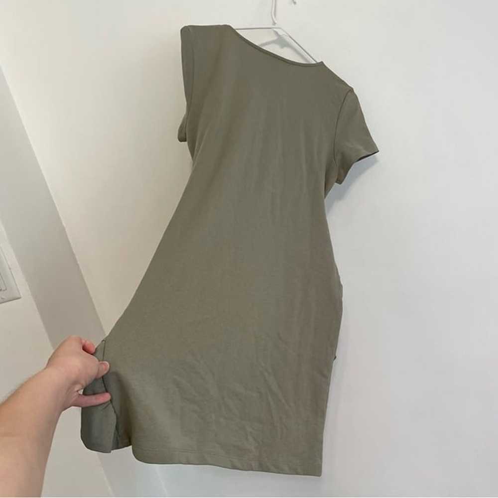 PRINCESS POLLY Beckett Mini Dress Olive Green 100… - image 8