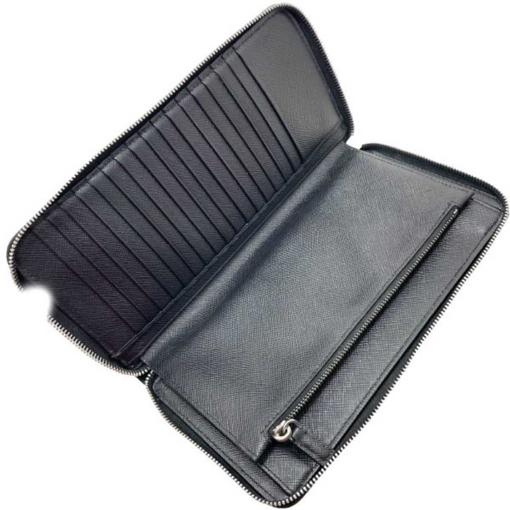 Prada Prada Long Wallet Organizer Saffiano Leathe… - image 11