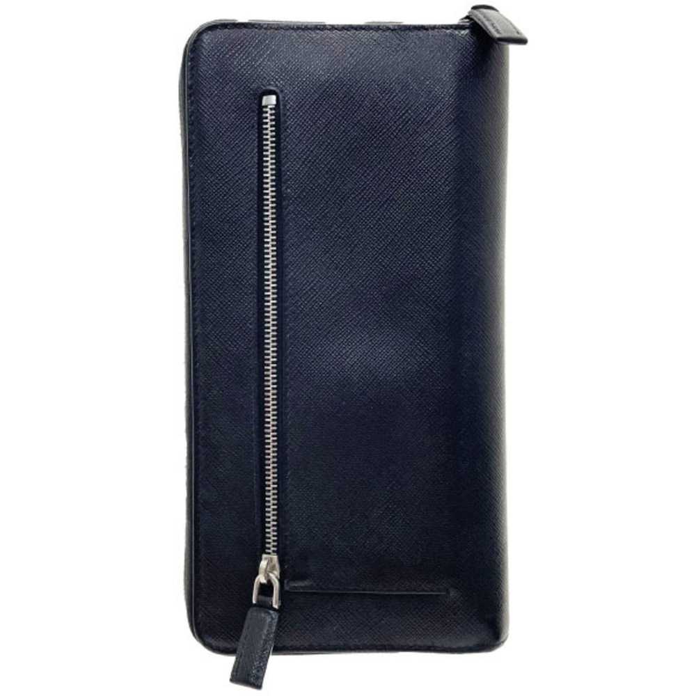 Prada Prada Long Wallet Organizer Saffiano Leathe… - image 2