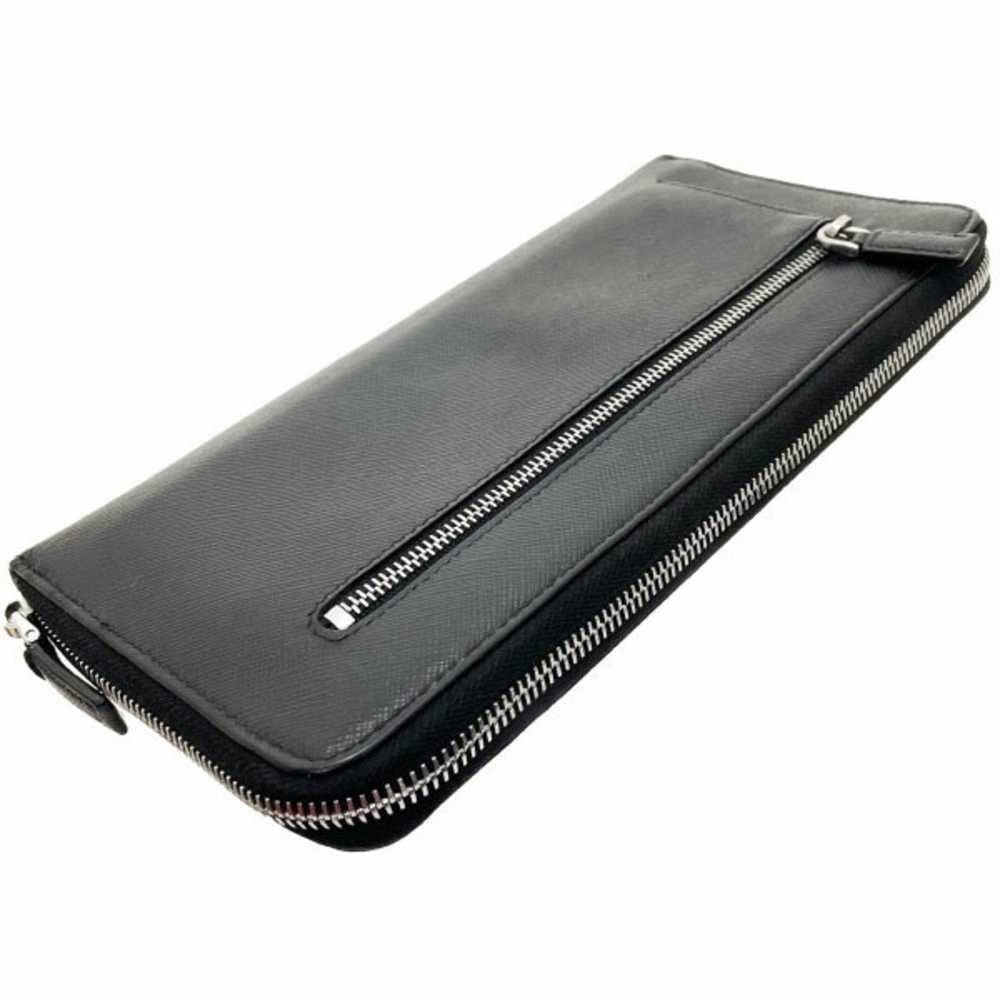 Prada Prada Long Wallet Organizer Saffiano Leathe… - image 3