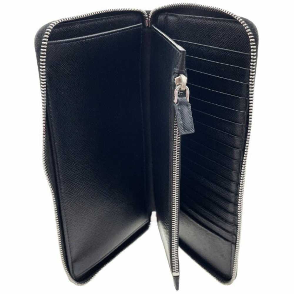 Prada Prada Long Wallet Organizer Saffiano Leathe… - image 7