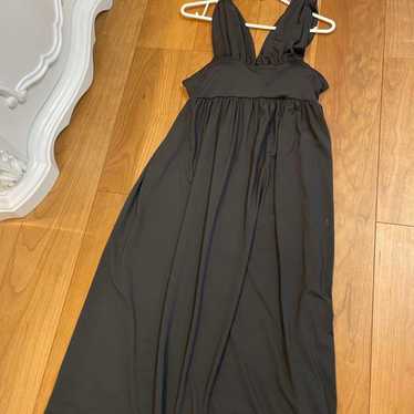 Black camisole long dress - image 1