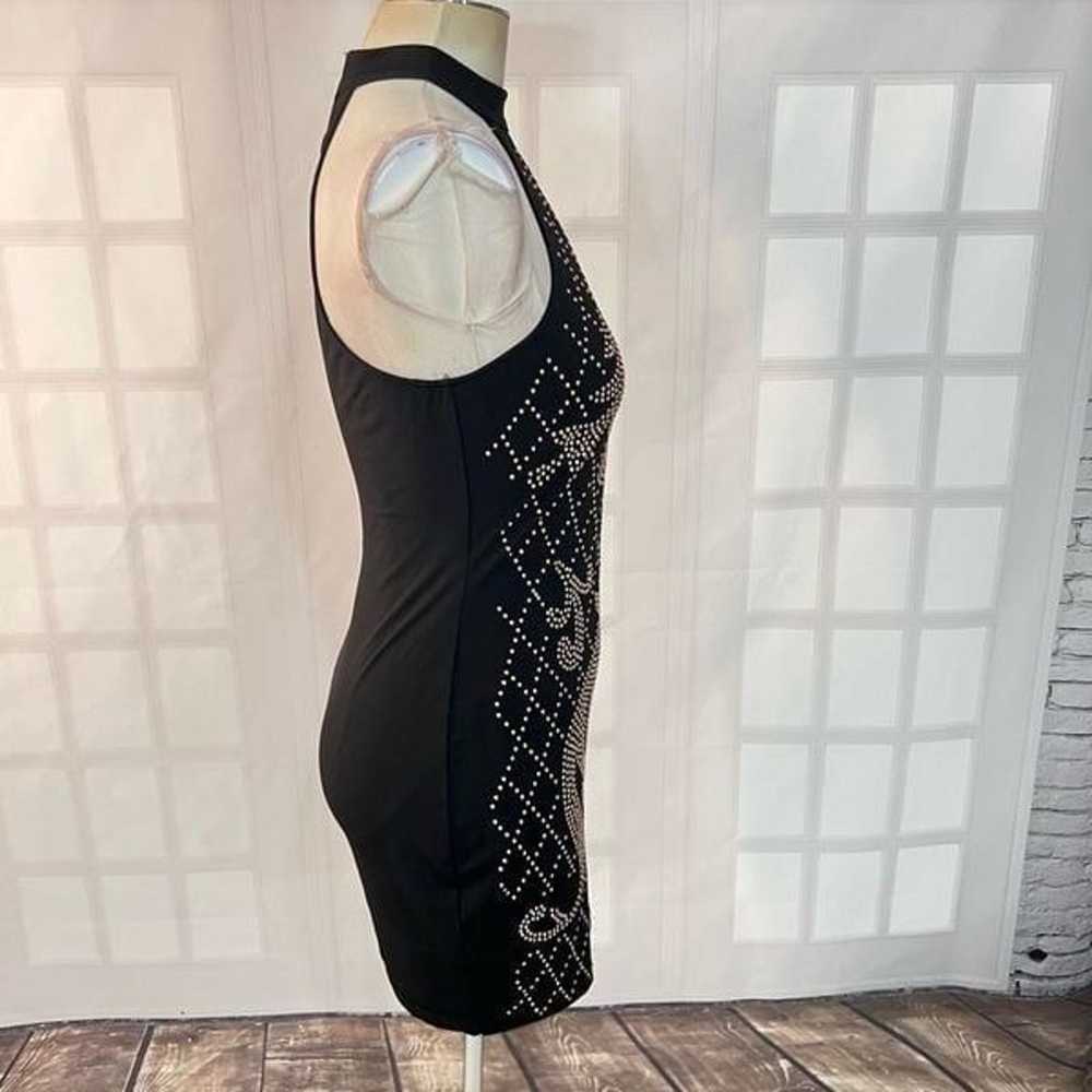 Windsor Women's Studded Halter Bodycon Dress Blac… - image 5