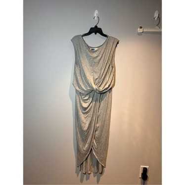 Free People Beach gray dress size medium C10-16 - image 1