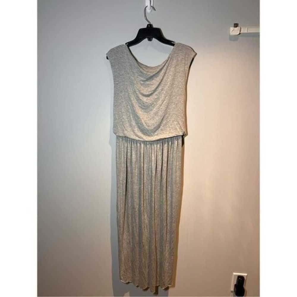 Free People Beach gray dress size medium C10-16 - image 2