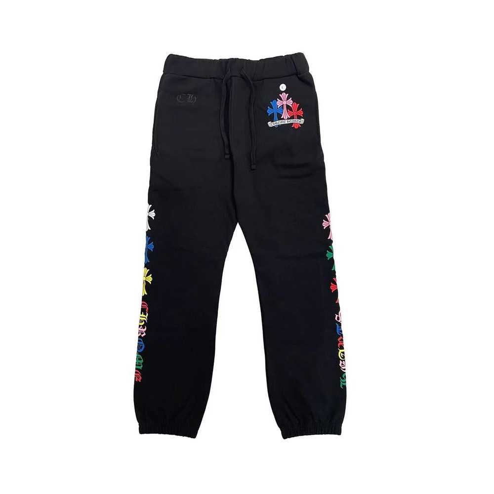 Chrome Hearts Chrome Hearts Color Cross Logo Pants - image 1