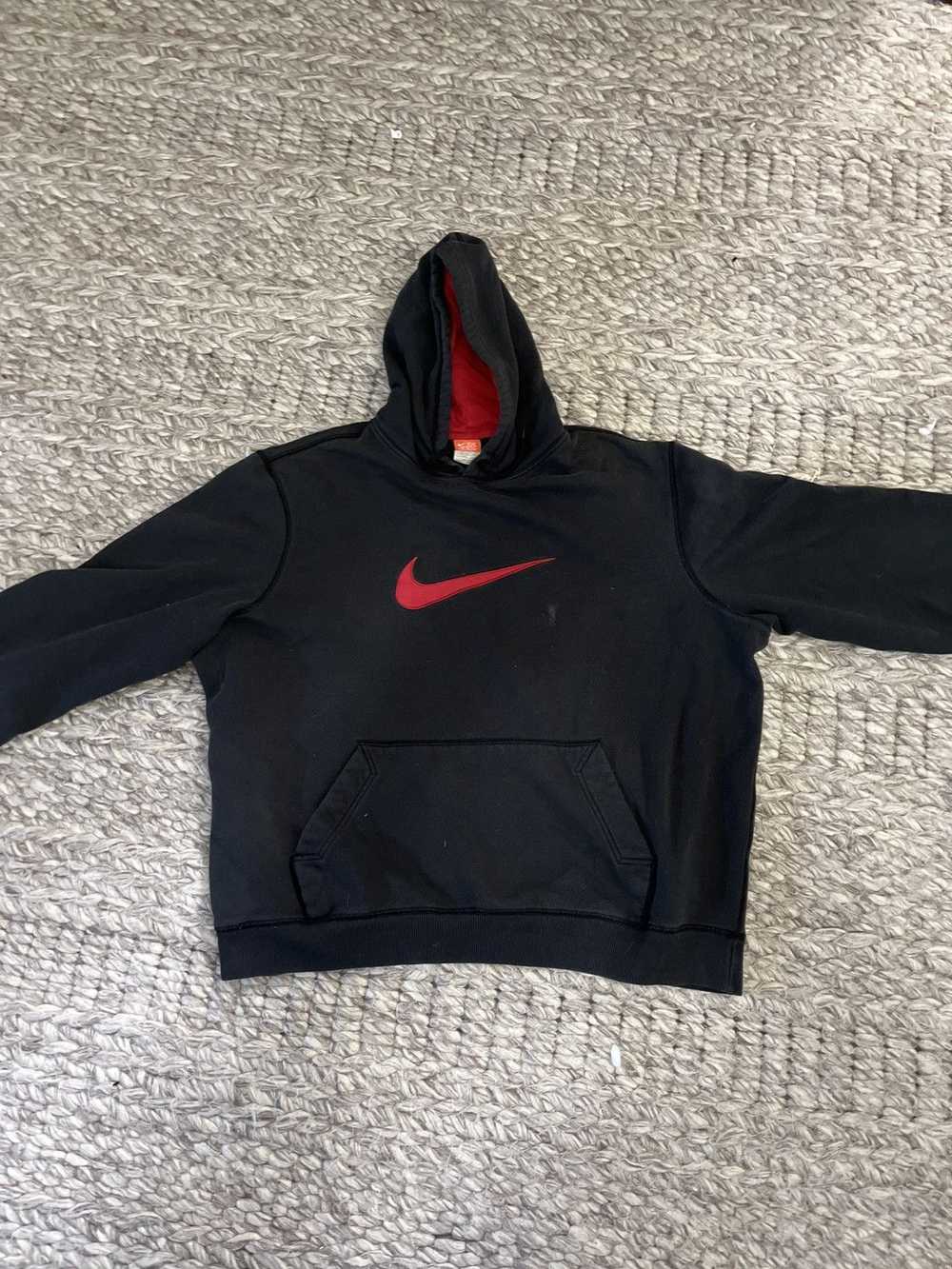 Nike Black and red Nike sweatshirt - image 1