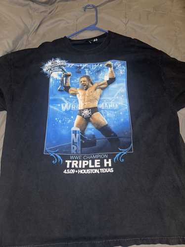 Vintage × Wwe Vintage 2009 Triple H Wrestlemania T