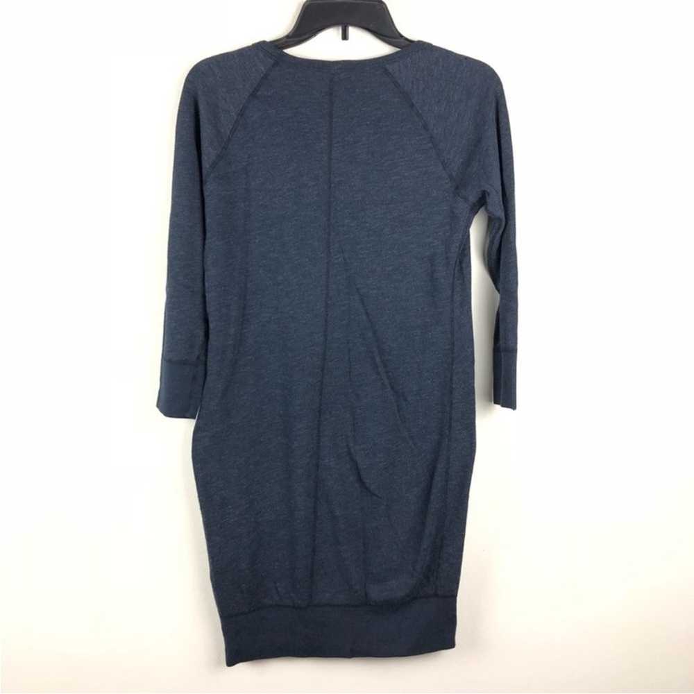 Standard James Perse 3/4 Sleeve Navy Blue Sweater… - image 4