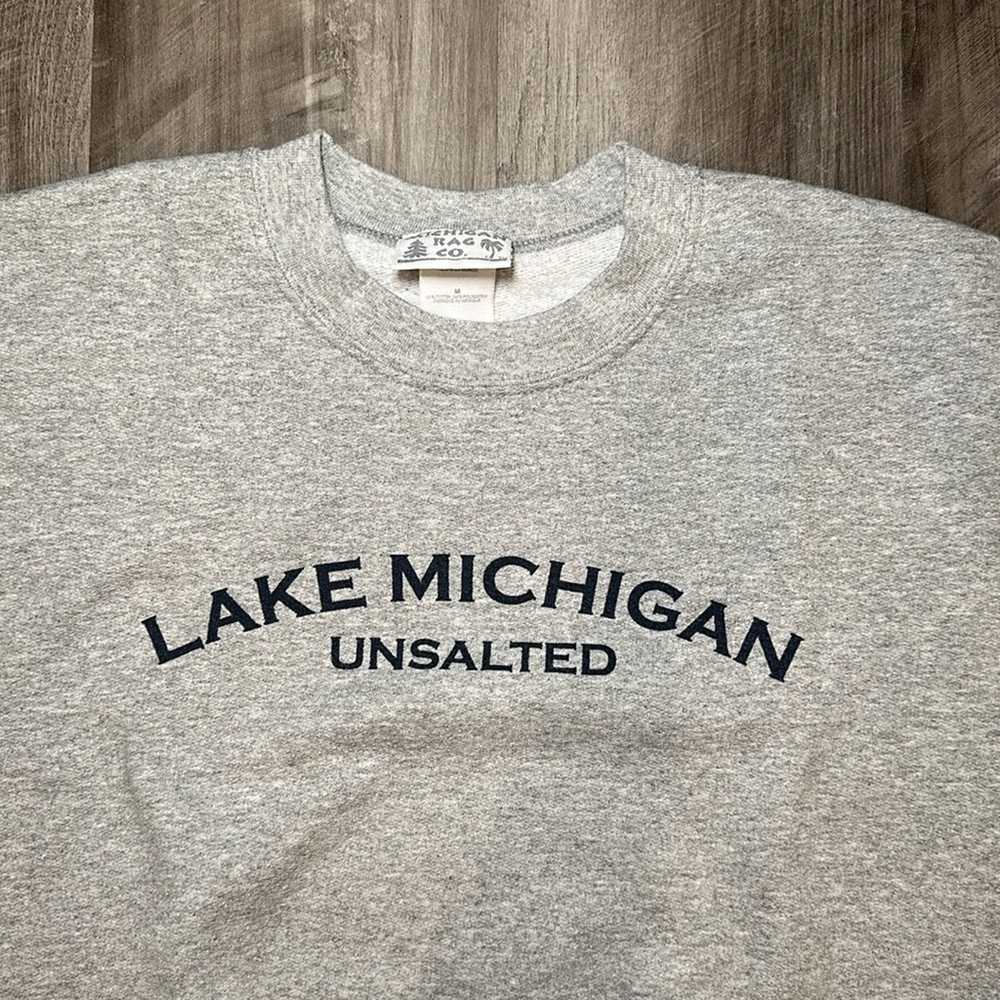 1 Michigan Rag Co. Lake Michigan Unsalted Sweatsh… - image 5