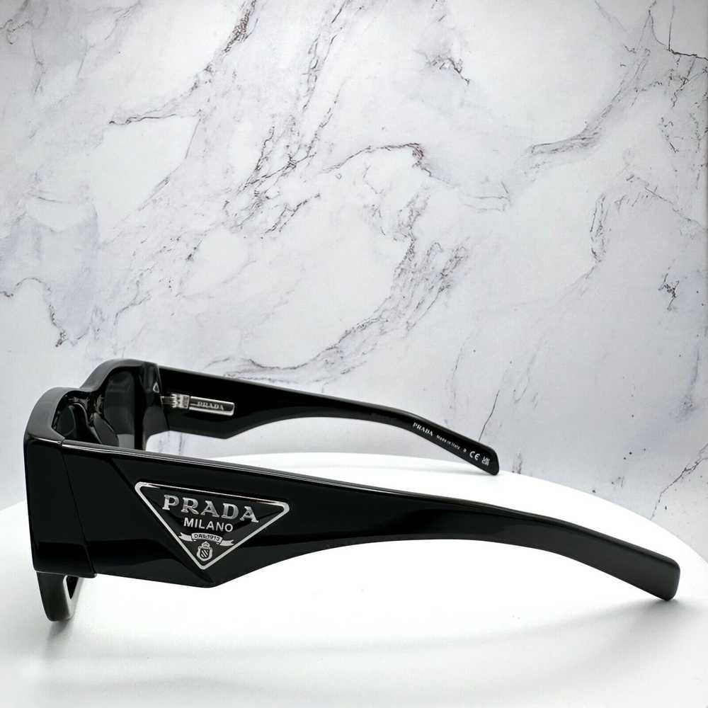 Prada New Prada Sunglasses Black Square Oversized… - image 11