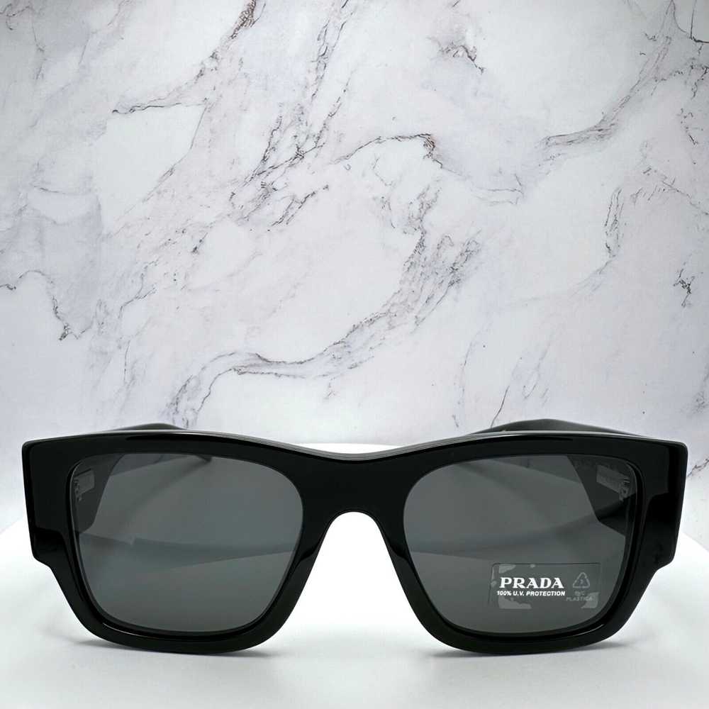 Prada New Prada Sunglasses Black Square Oversized… - image 2