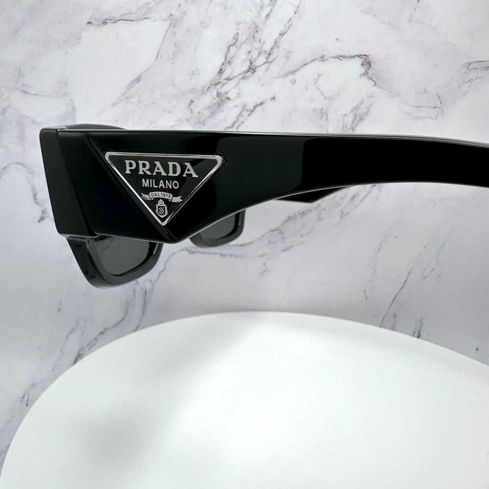 Prada New Prada Sunglasses Black Square Oversized… - image 4