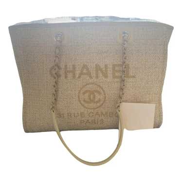 Chanel Deauville tweed tote